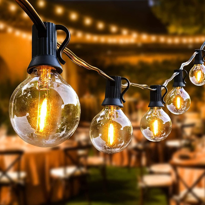 Outdoor Lighting Effects - Led Globe String Lights - Outdoor