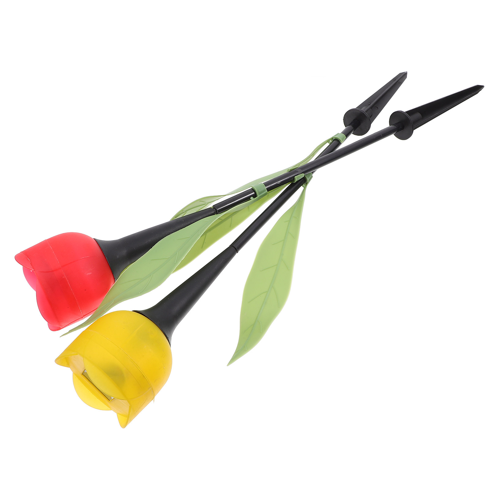 Outdoor Lighting And Landscape - 2Pcs Premium Solar Tulip Garden Lights