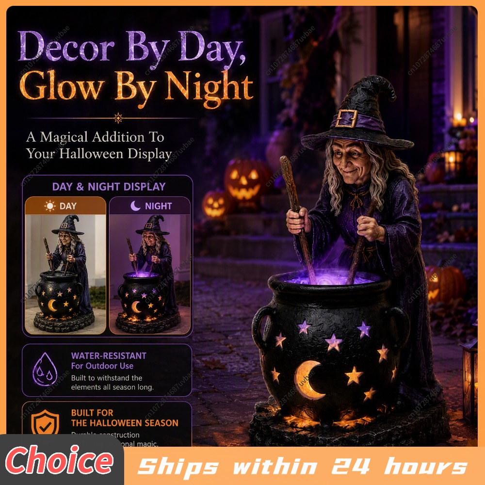 Solar Powered Halloween Witch  - огляд і ціна Outdoor Lighting Ip65