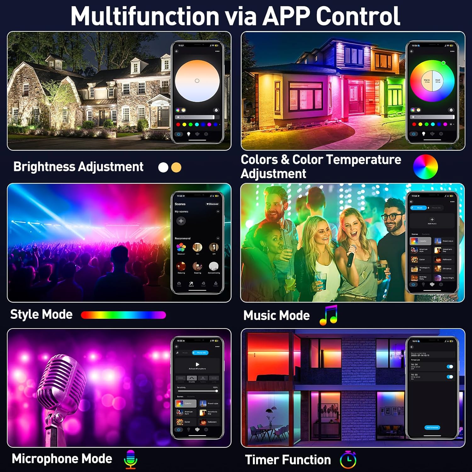 50/72W RGB LED Floodlight Bar  - огляд і ціна Outdoor Lighting Uk