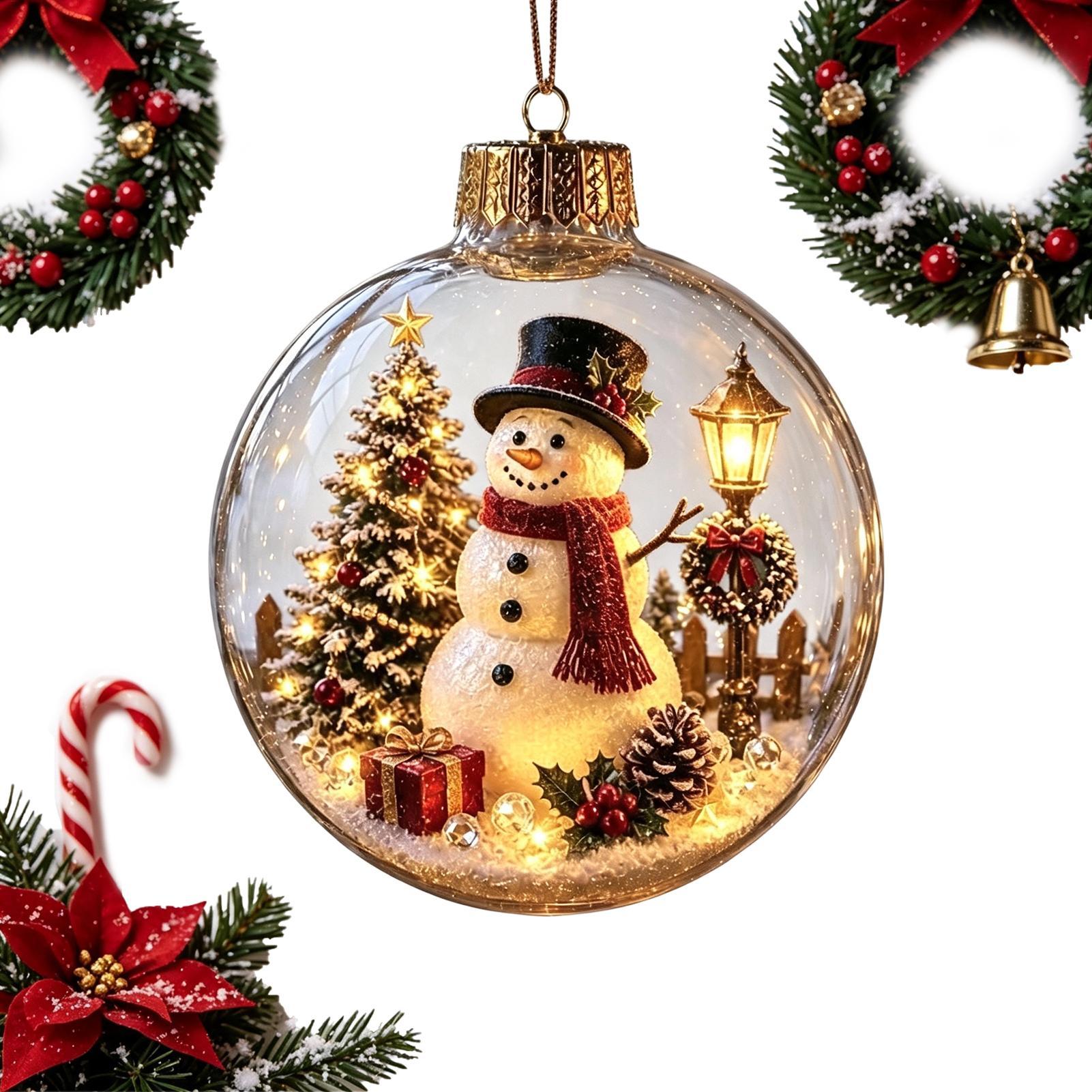 Glowing Christmas Diorama Orna - огляд і ціна Outdoor Lighting Effects