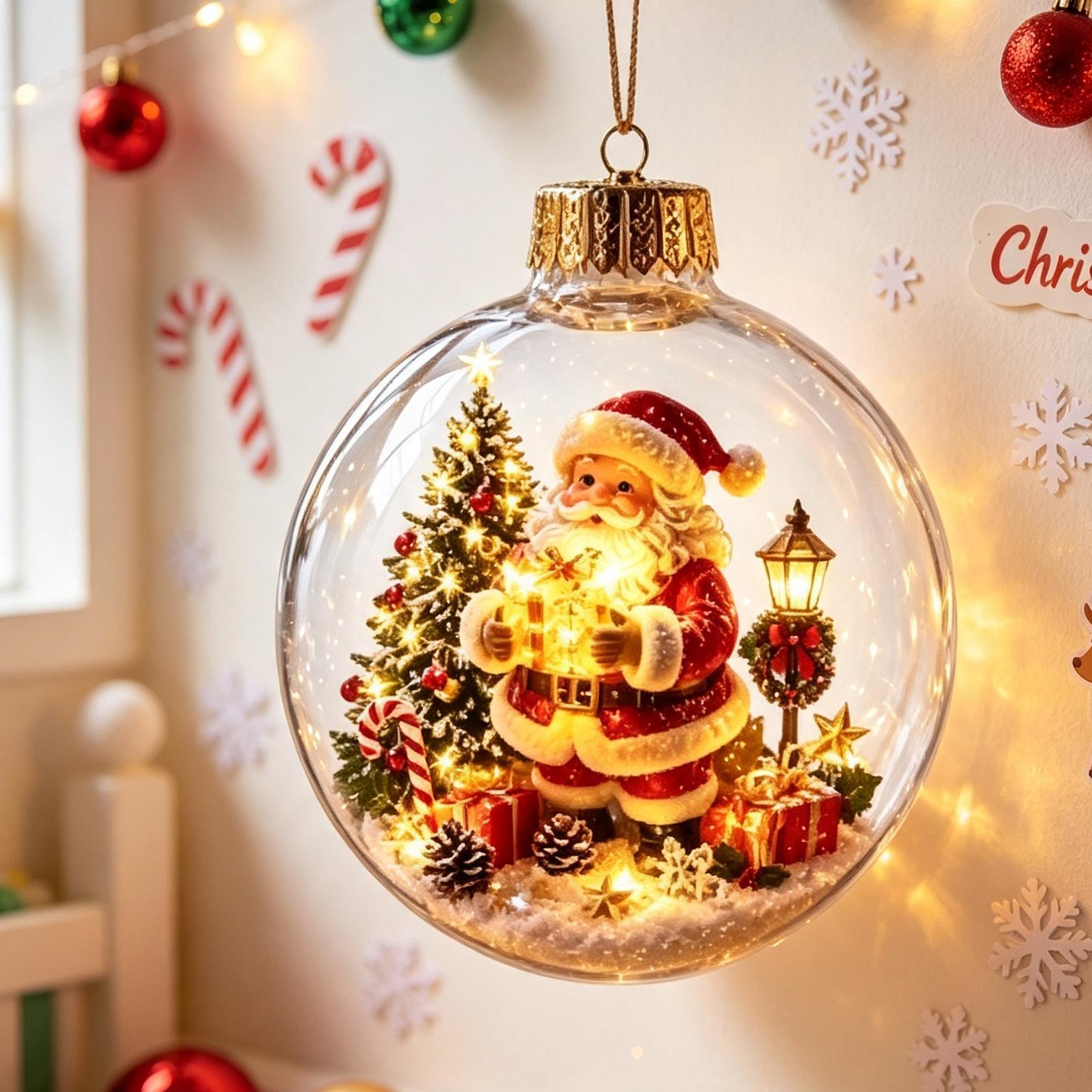 Glowing Christmas Diorama Orna - огляд і ціна Outdoor Lighting Effects