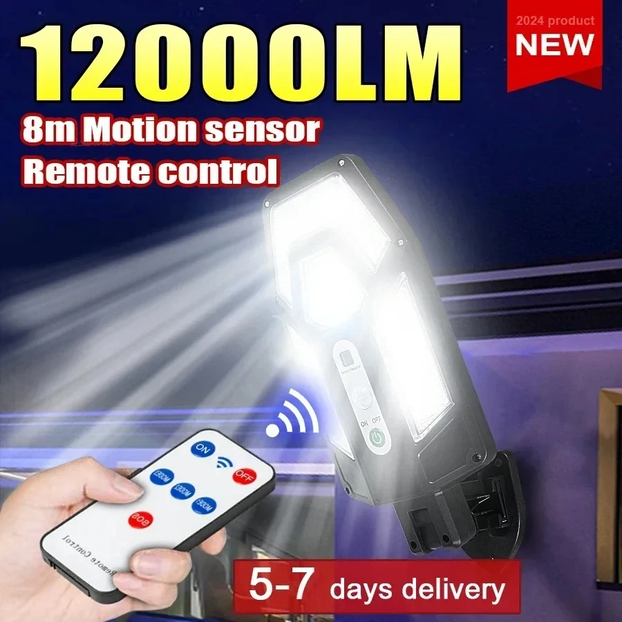 12000LM Powerful Solar Wall La - огляд і ціна Outdoor Lighting Ip65
