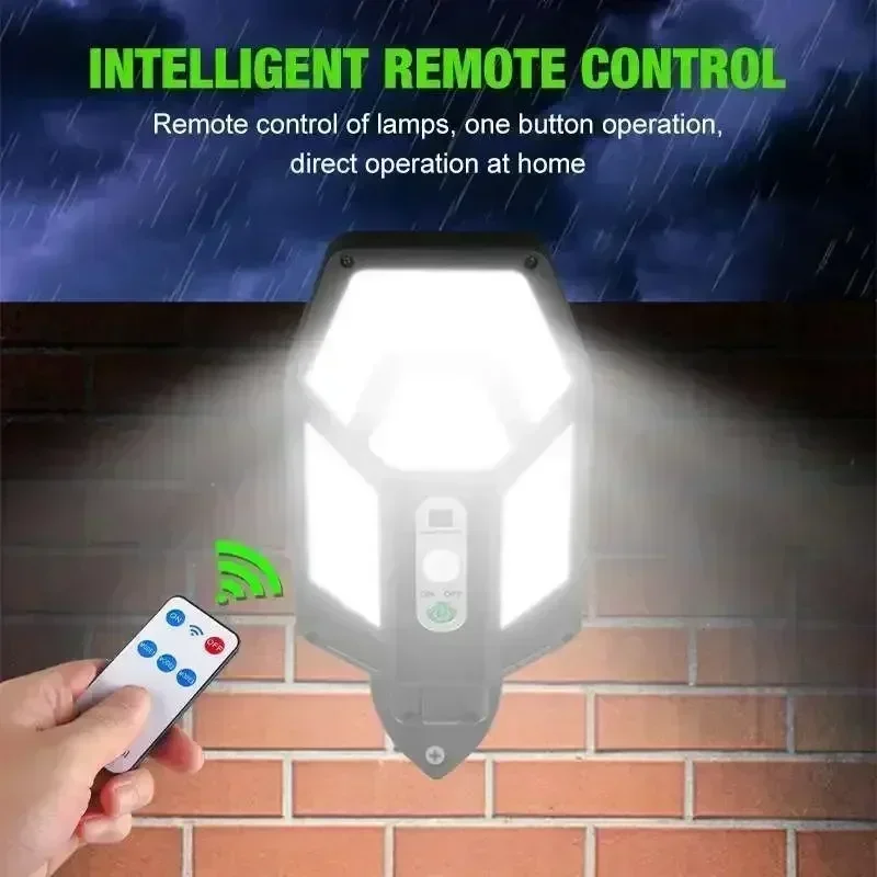 12000LM Powerful Solar Wall La - огляд і ціна Outdoor Lighting Ip65