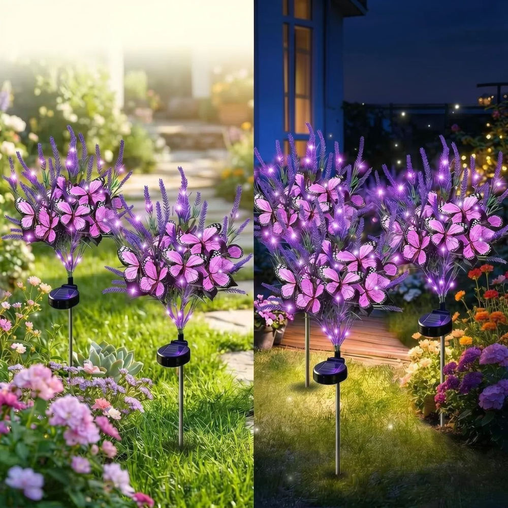 Garden Solar Led Lavender Ligh - огляд і ціна Outdoor Lighting And Landscape