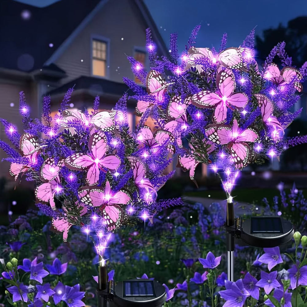 Garden Solar Led Lavender Ligh - огляд і ціна Outdoor Lighting And Landscape