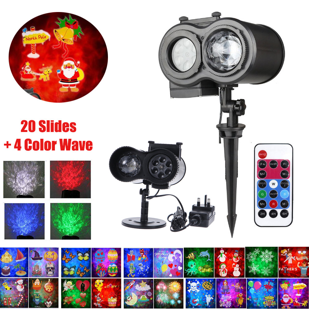 Moving LED Christmas Projector - огляд і ціна Outdoor Lighting Uk