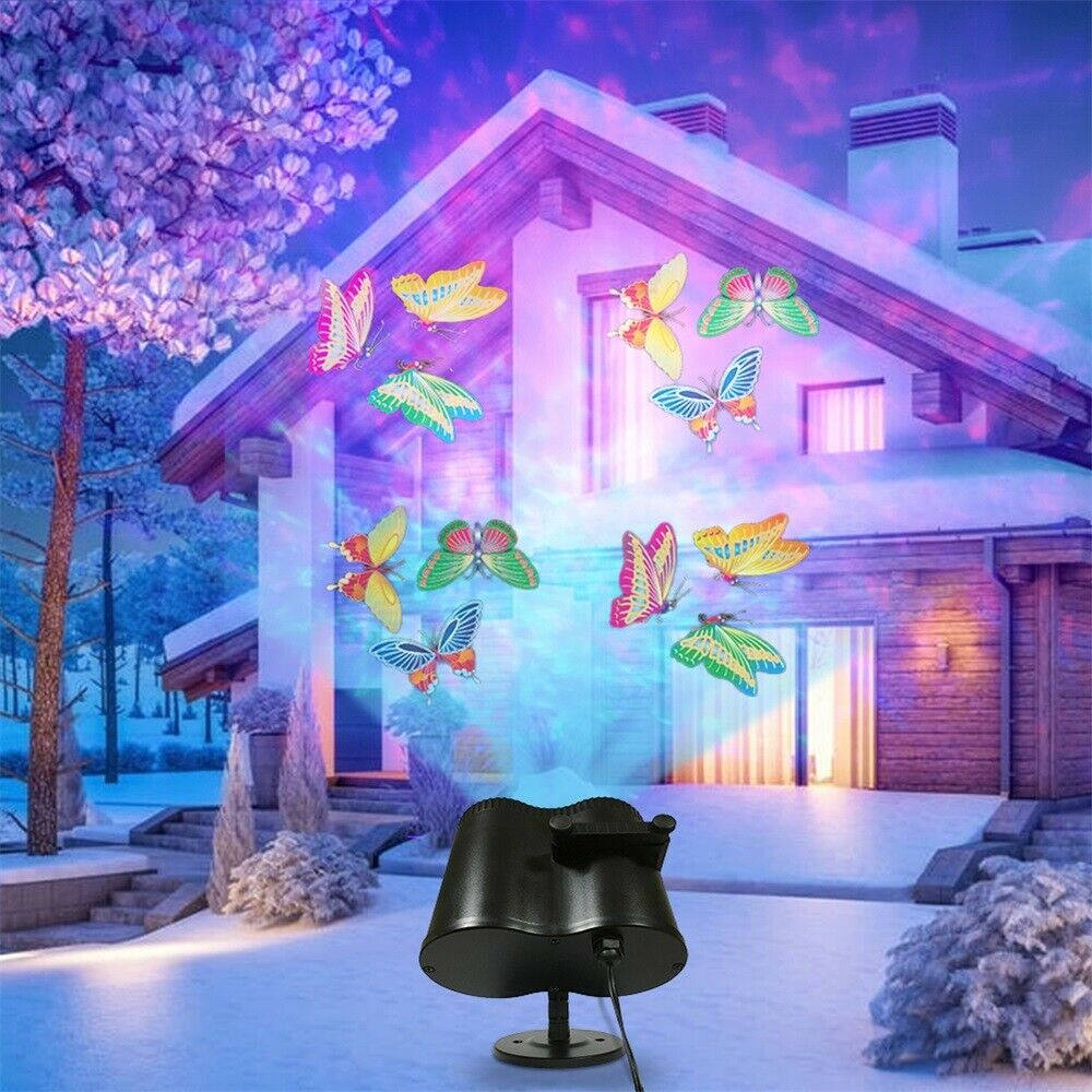 Moving LED Christmas Projector - огляд і ціна Outdoor Lighting Uk