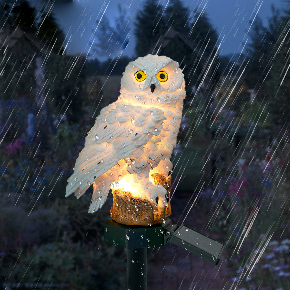 Solar Owl Statue Garden Light  - огляд і ціна Outdoor Lighting Ip65