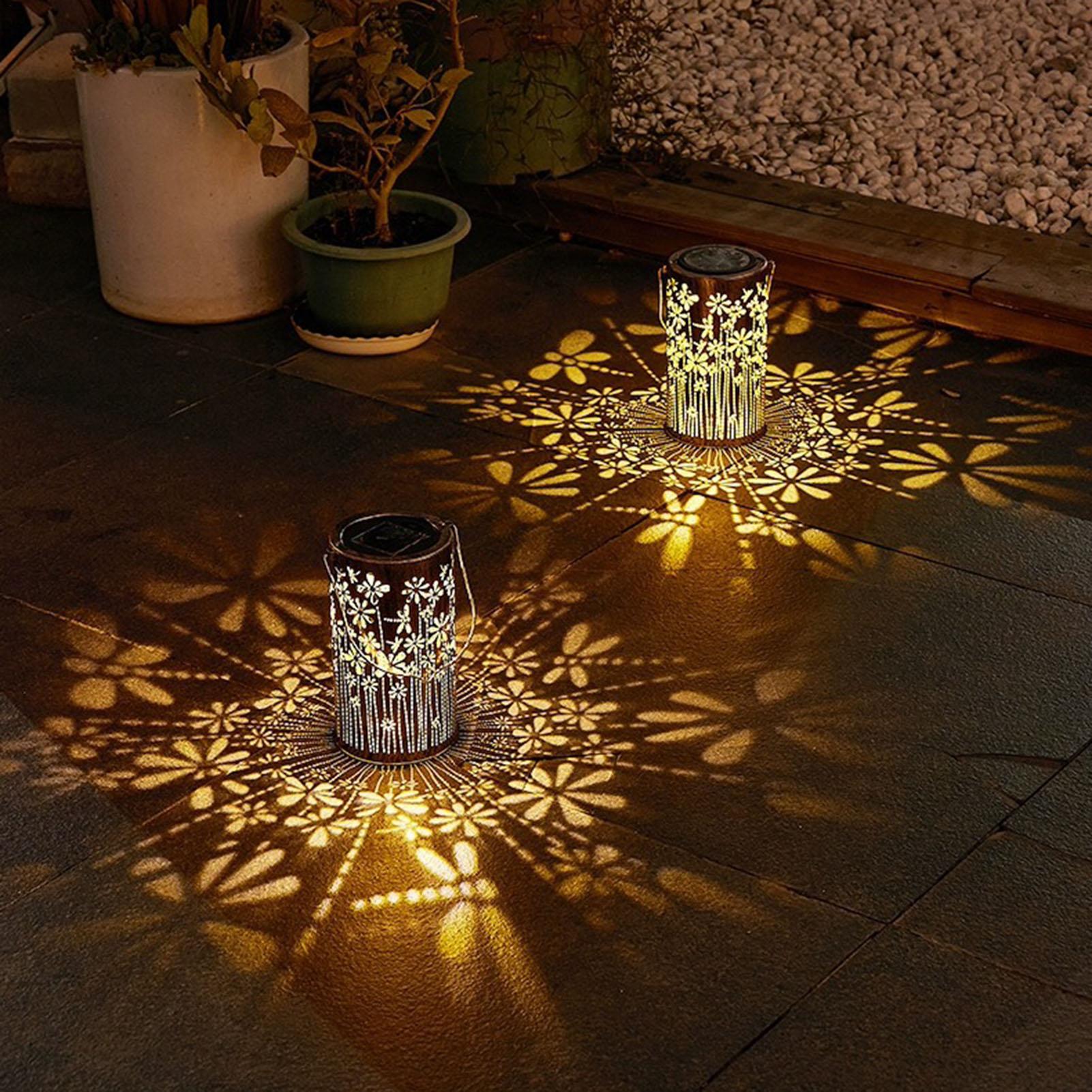 Solar Lanterns Colorful Metal  - огляд і ціна Outdoor Lighting And Landscape