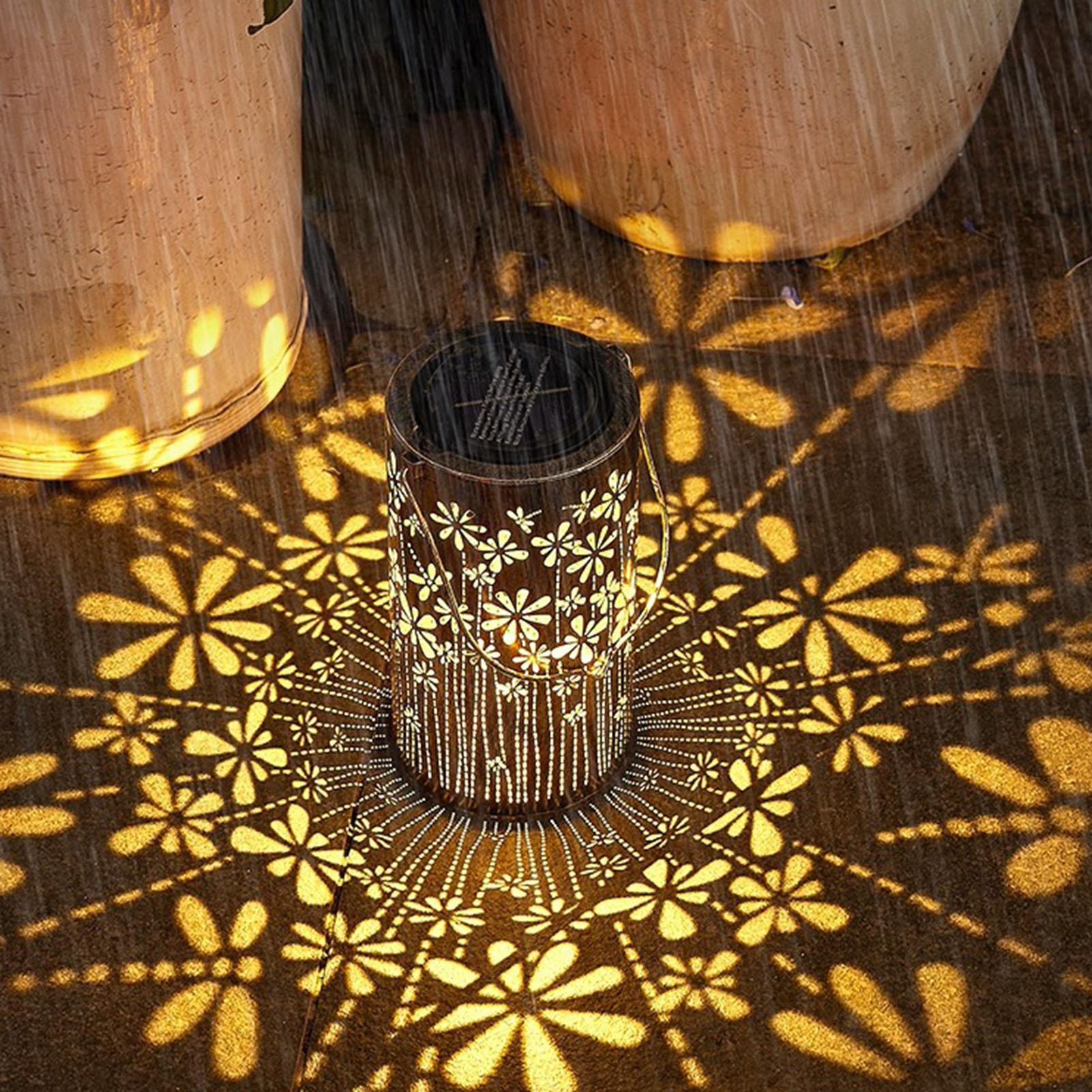 Solar Lanterns Colorful Metal  - огляд і ціна Outdoor Lighting And Landscape