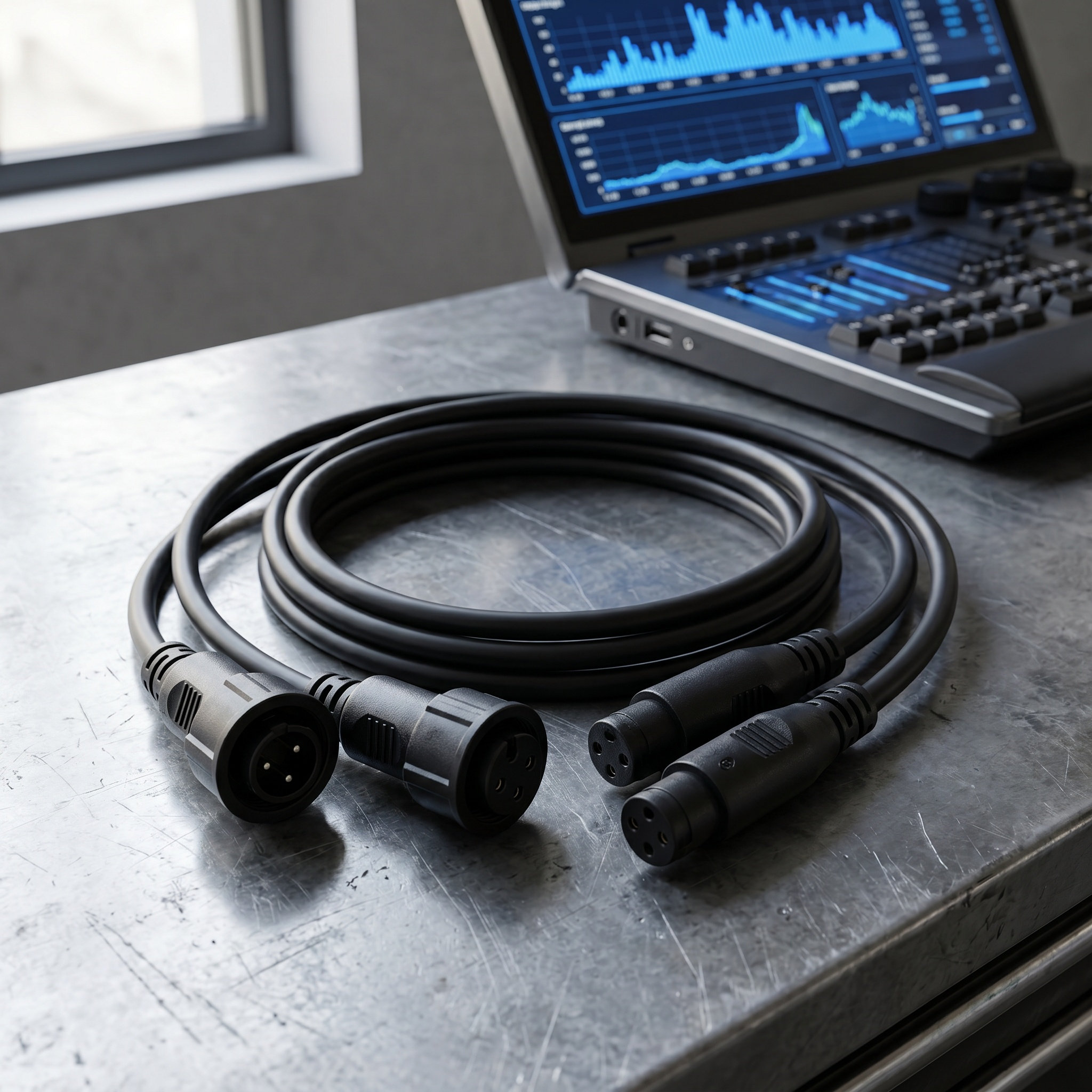 2Pcs Dmx Cable Waterproof Stag - огляд і ціна Outdoor Lighting Waterproof