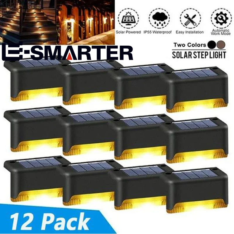 Solar Deck Lights Outdoor Step - огляд і ціна Outdoor Lighting Waterproof
