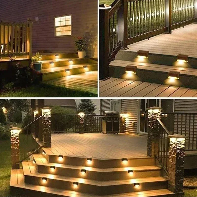 Solar Deck Lights Outdoor Step - огляд і ціна Outdoor Lighting Waterproof