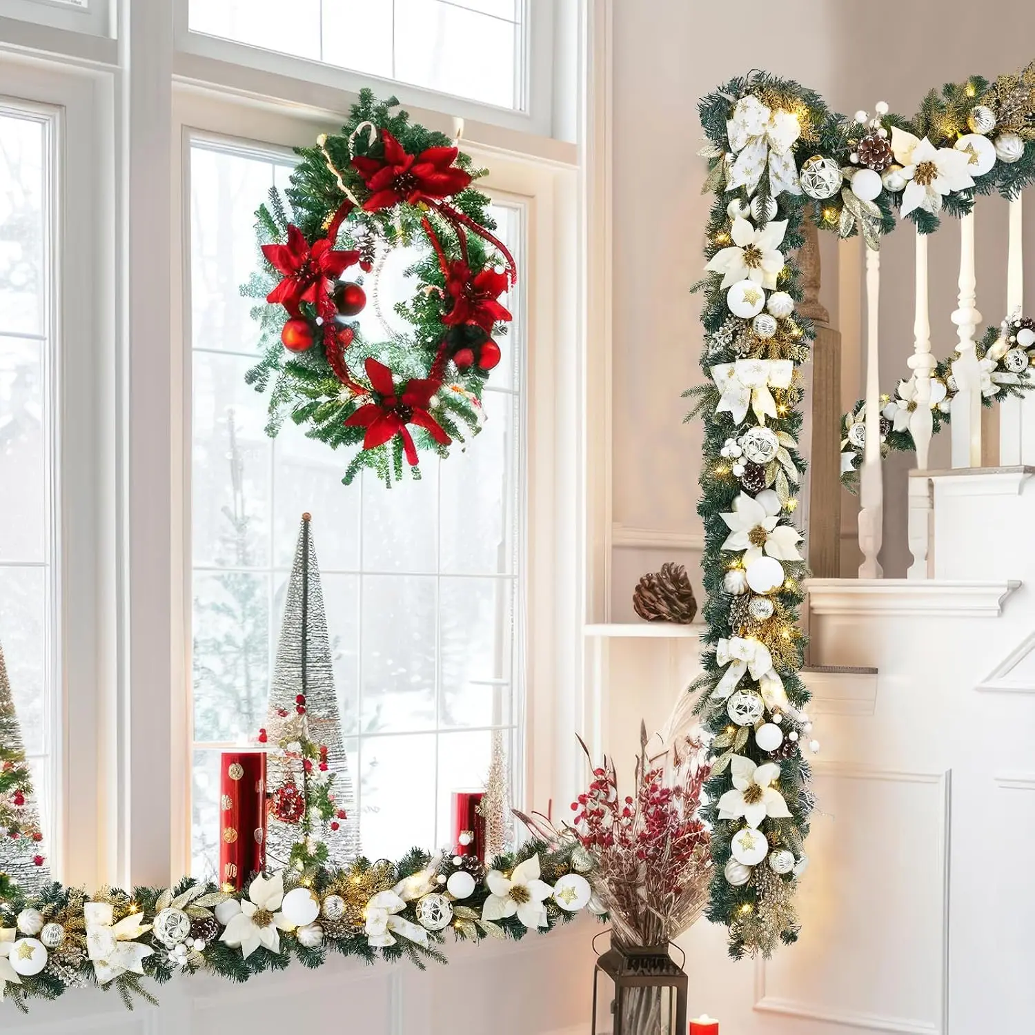 Garvee 6ft Pre-Lit Christmas G - огляд і ціна Outdoor Lighting Effects