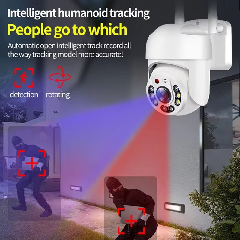 Outdoor HD WiFi Camera 360° Ro - огляд і ціна Outdoor Lighting Track