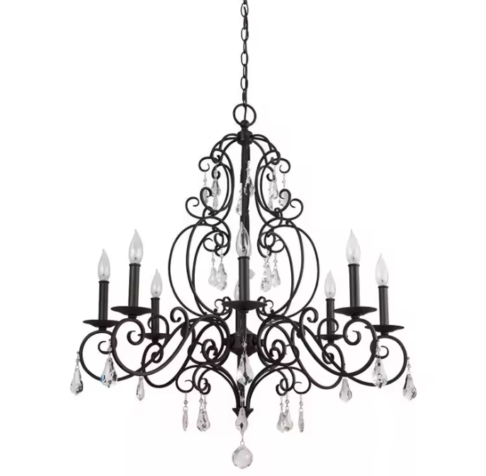 Zeal Lighting Elegant Pendant  - огляд і ціна Outdoor Lighting Black