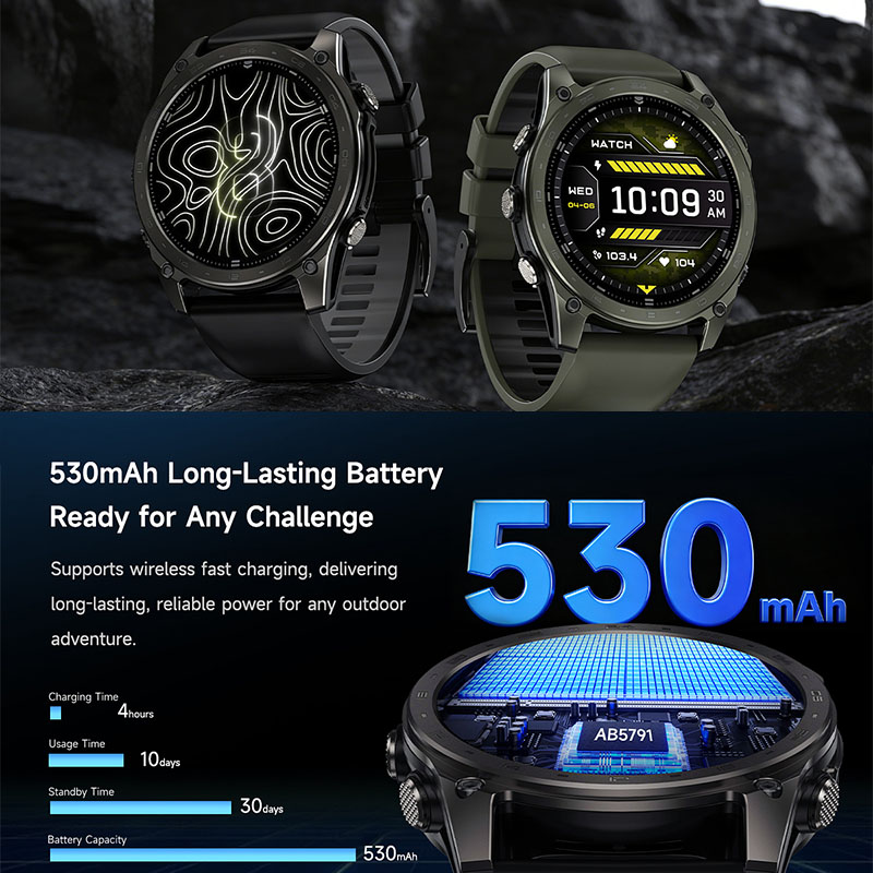New 5ATM Waterproof Smart Watc - огляд і ціна Outdoor Lighting Wireless